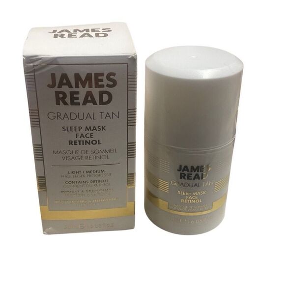 James Read Gradual Tan Sleep Mask Face Retinol 1.6oz (READ) - Picture 1 of 1